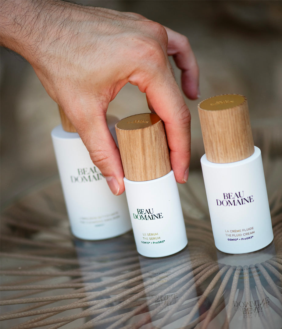 Beau Domaine Skincare by Brad Pitt & Famille Perrin