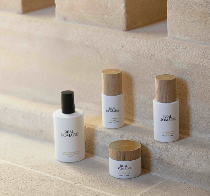 Beau Domaine Skincare by Brad Pitt & Famille Perrin