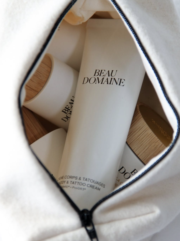 Beau Domaine Skincare by Brad Pitt & Famille Perrin