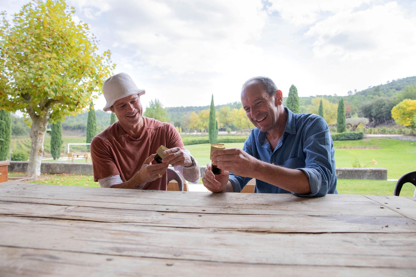 Beau Domaine Skincare by Brad Pitt & Famille Perrin